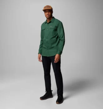 Cămașă cu mâneci lungi Landroamer™ Twill pentru bărbați
