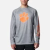Cămașă cu mâneci lungi Men Collegiate PFG Terminal Tackle™ Heather – Clemson