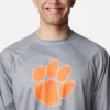 Cămașă cu mâneci lungi Men Collegiate PFG Terminal Tackle™ Heather – Clemson