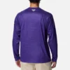 Cămașă cu mâneci lungi Men Collegiate PFG Terminal Tackle™ Heather – LSU