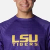 Cămașă cu mâneci lungi Men Collegiate PFG Terminal Tackle™ Heather – LSU