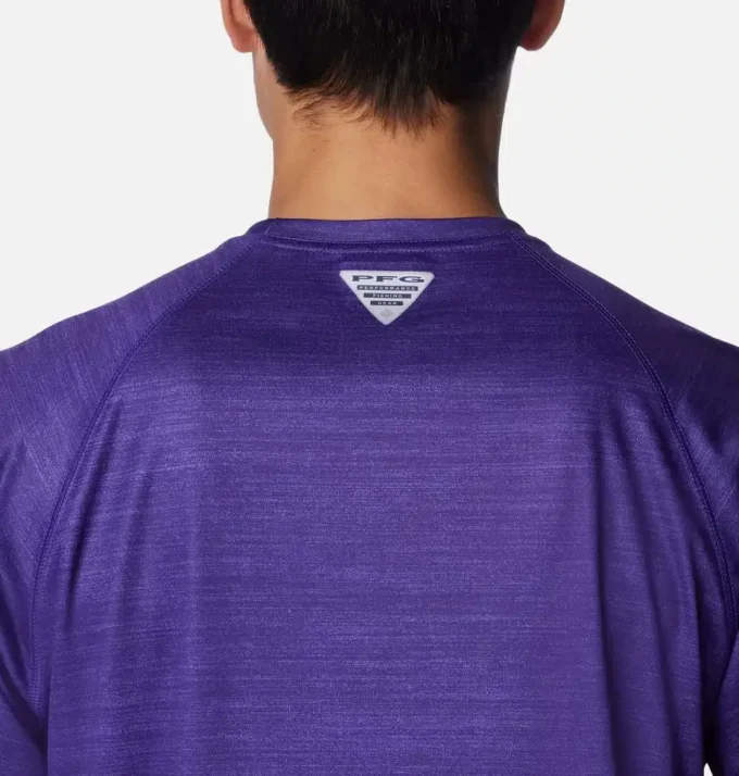 Cămașă cu mâneci lungi Men Collegiate PFG Terminal Tackle™ Heather – LSU