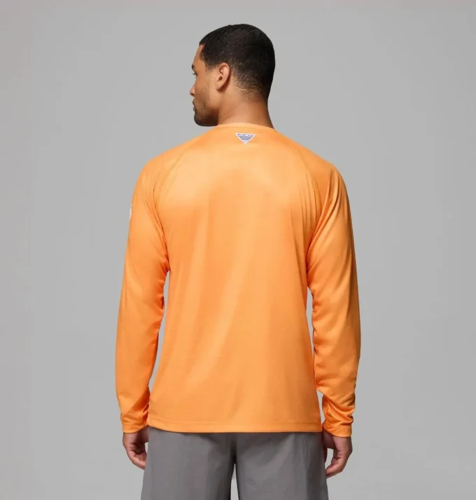 Cămașă cu mâneci lungi Men Collegiate PFG Terminal Tackle™ Heather – Tennessee