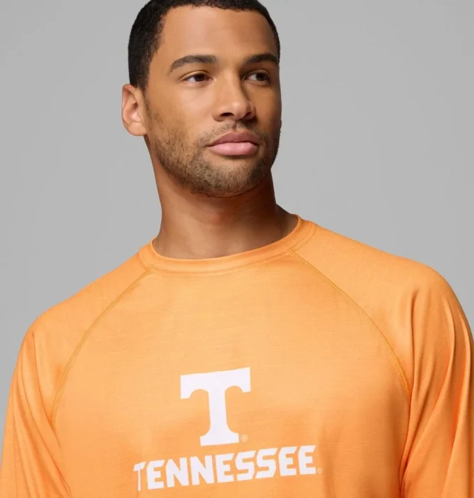 Cămașă cu mâneci lungi Men Collegiate PFG Terminal Tackle™ Heather – Tennessee
