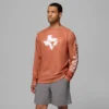 Cămașă cu mâneci lungi Men Collegiate PFG Terminal Tackle™ Heather – Texas
