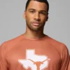 Cămașă cu mâneci lungi Men Collegiate PFG Terminal Tackle™ Heather – Texas