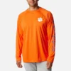 Cămașă cu mâneci lungi pentru bărbați Collegiate PFG Terminal Tackle – Clemson