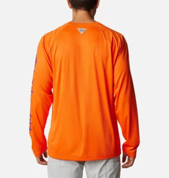 Cămașă cu mâneci lungi pentru bărbați Collegiate PFG Terminal Tackle – Clemson