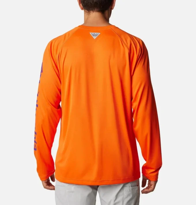 Cămașă cu mâneci lungi pentru bărbați Collegiate PFG Terminal Tackle – Clemson