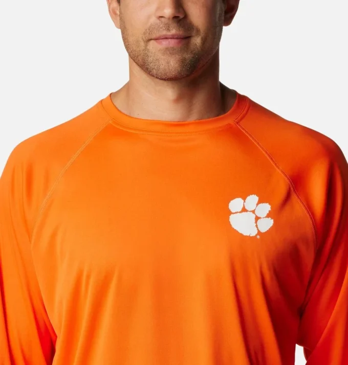 Cămașă cu mâneci lungi pentru bărbați Collegiate PFG Terminal Tackle – Clemson