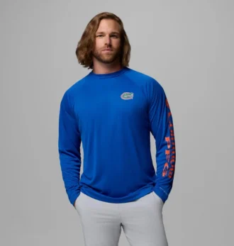 Cămașă cu mâneci lungi pentru bărbați Collegiate PFG Terminal Tackle™ – Florida
