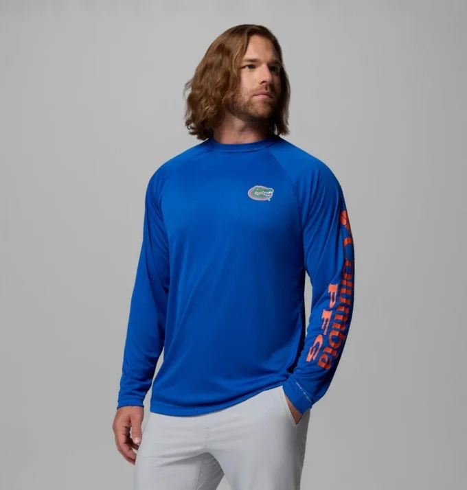 Cămașă cu mâneci lungi pentru bărbați Collegiate PFG Terminal Tackle™ – Florida