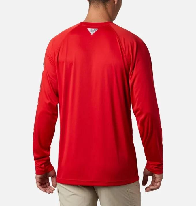 Cămașă cu mâneci lungi pentru bărbați Collegiate PFG Terminal Tackle – Georgia