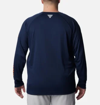 Cămașă cu mâneci lungi pentru bărbați Collegiate PFG Terminal Tackle™ – Mărime mare – Auburn Cămașă cu mâneci lungi pentru bărbați Collegiate PFG Terminal Tackle™ – Mărime mare – Auburn