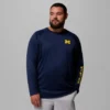 Cămașă cu mâneci lungi pentru bărbați Collegiate PFG Terminal Tackle™ – Mărime mare – Michigan