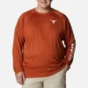 Cămașă cu mâneci lungi pentru bărbați Collegiate PFG Terminal Tackle™ – Mărime mare – Texas