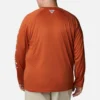 Cămașă cu mâneci lungi pentru bărbați Collegiate PFG Terminal Tackle™ – Mărime mare – Texas