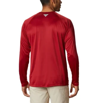 Cămașă cu mâneci lungi pentru bărbați Collegiate PFG Terminal Tackle™ – Înalt – Alabama
