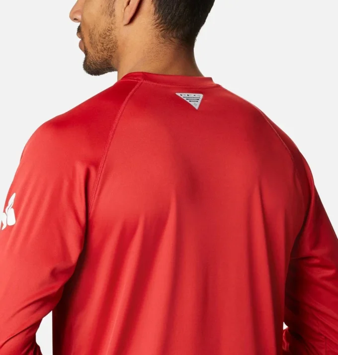 Cămașă cu mâneci lungi pentru bărbați Collegiate PFG Terminal Tackle™ – Ohio State