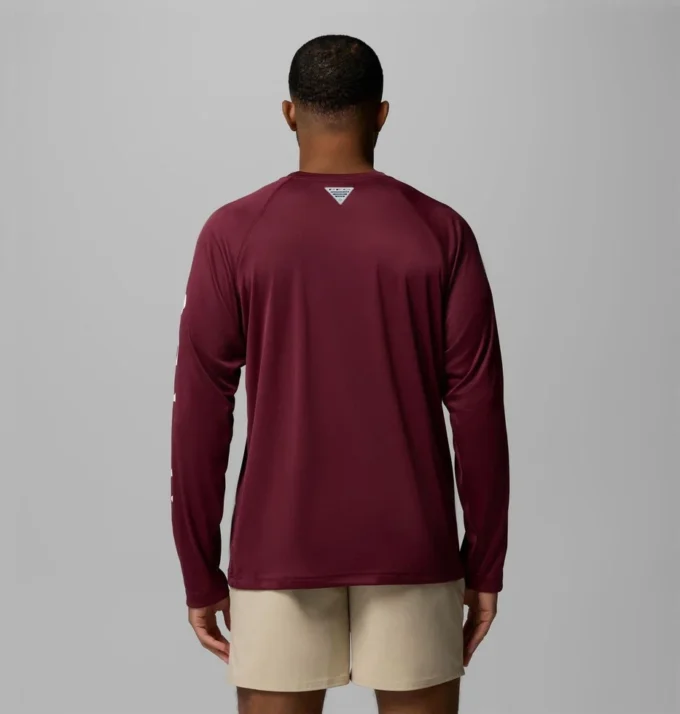 Cămașă cu mâneci lungi pentru bărbați Collegiate PFG Terminal Tackle™ – Texas A&M