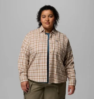 Cămașă cu mâneci lungi pentru femei Blue Point Creek™ Woven – Mărime mare