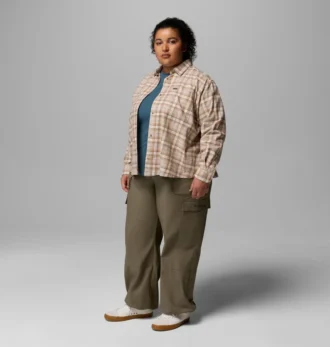 Cămașă cu mâneci lungi pentru femei Blue Point Creek™ Woven – Mărime mare