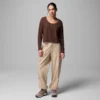 Cămașă cu mâneci lungi pentru femei Brea Falls™ Grid Henley Cămașă cu mâneci lungi pentru femei Brea Falls™ Grid Henley