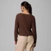Cămașă cu mâneci lungi pentru femei Brea Falls™ Grid Henley Cămașă cu mâneci lungi pentru femei Brea Falls™ Grid Henley