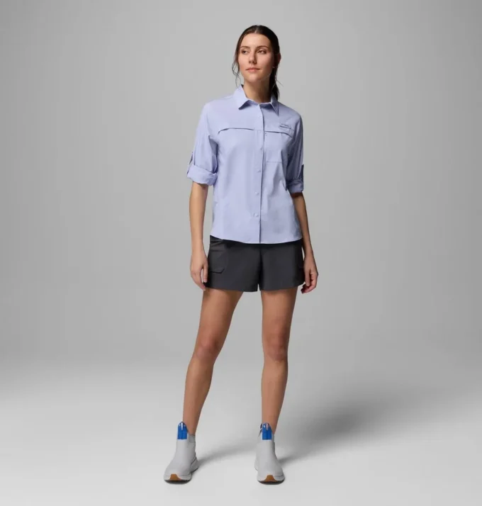 Cămașă cu mâneci lungi pentru femei PFG Castback™ Woven Cămașă cu mâneci lungi pentru femei PFG Castback™ Woven