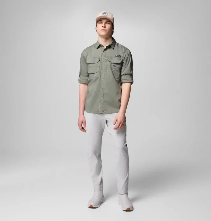 Cămașă cu mâneci lungi PFG Bonehead™ Elite pentru bărbați