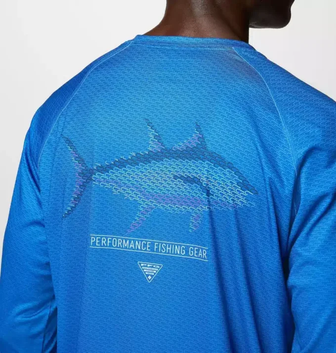Cămașă cu mâneci lungi PFG Super Terminal Tackle™ Super Fade pentru bărbați