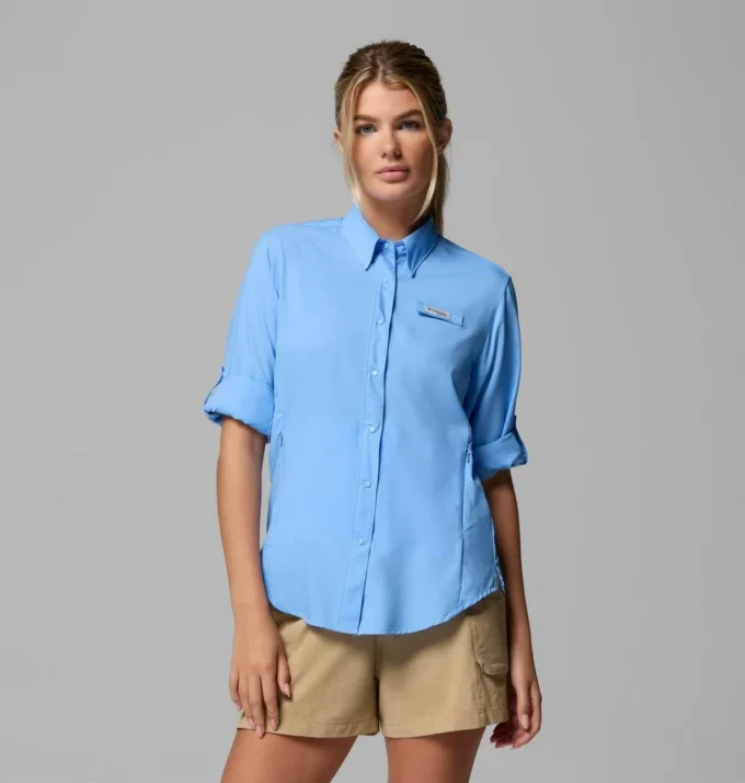 Cămașă cu mâneci lungi PFG Tamiami™ II pentru femei