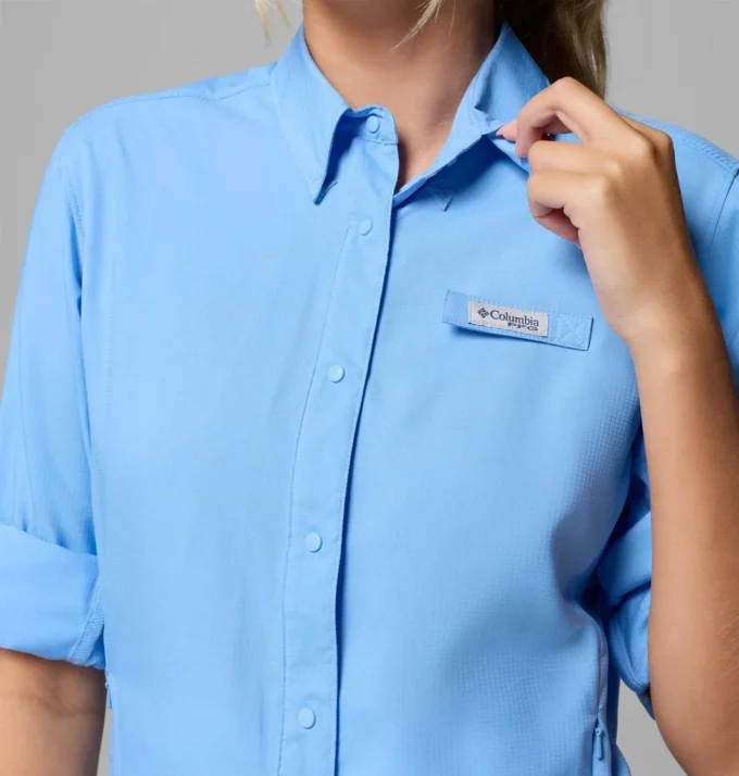 Cămașă cu mâneci lungi PFG Tamiami™ II pentru femei
