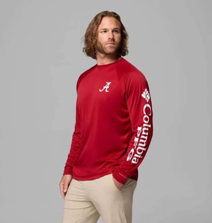 Cămașă cu mâneci lungi PFG Terminal Tackle™ pentru bărbați – Alabama