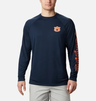 Cămașă cu mâneci lungi PFG Terminal Tackle™ pentru bărbați – Auburn