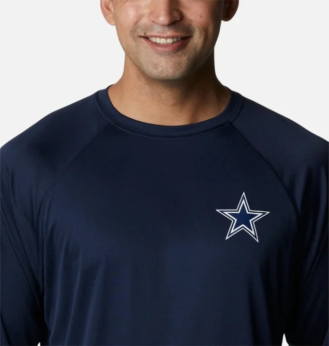 Cămașă cu mâneci lungi PFG Terminal Tackle™ pentru bărbați – Dallas Cowboys