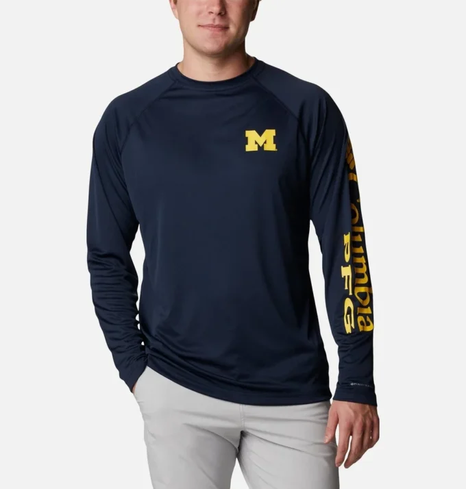 Cămașă cu mâneci lungi PFG Terminal Tackle™ pentru bărbați – Michigan