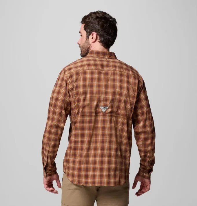 Cămașă cu mâneci lungi Sharptail™ pentru bărbați, vopsită în fir