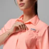 Cămașă cu mâneci scurte din țesătură PFG Castback™ pentru femei