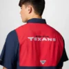 Cămașă cu mâneci scurte PFG Tamiami™ Colorblocked pentru bărbați – Houston Texans