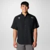 Cămașă cu mâneci scurte PFG Tamiami™ Colorblocked pentru bărbați – New Orleans Saints