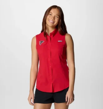 Cămașă fără mâneci PFG Tamiami™ pentru femei – Atlanta Falcons
