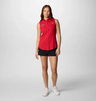 Cămașă fără mâneci PFG Tamiami™ pentru femei – Atlanta Falcons