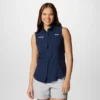 Cămașă fără mâneci PFG Tamiami™ pentru femei – New England Patriots