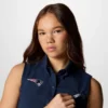 Cămașă fără mâneci PFG Tamiami™ pentru femei – New England Patriots