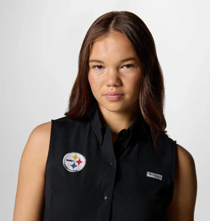 Cămașă fără mâneci PFG Tamiami™ pentru femei – Pittsburgh Steelers