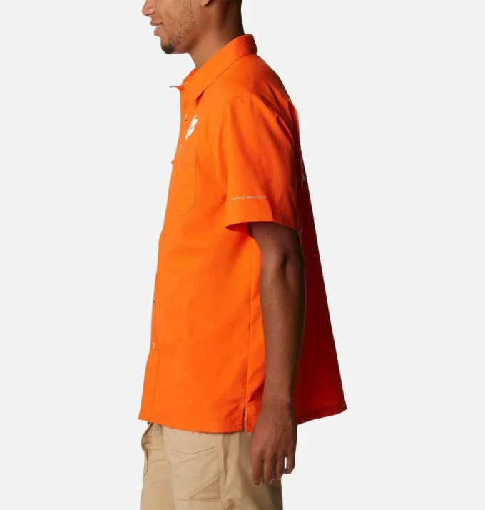 Cămașă pentru bărbați Collegiate PFG Slack Tide™ Camp – Clemson