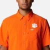 Cămașă pentru bărbați Collegiate PFG Slack Tide™ Camp – Clemson Cămașă pentru bărbați Collegiate PFG Slack Tide™ Camp – Clemson