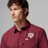 Cămașă pentru bărbați Collegiate PFG Slack Tide™ Camp – Texas A&M Cămașă pentru bărbați Collegiate PFG Slack Tide™ Camp – Texas A&M
