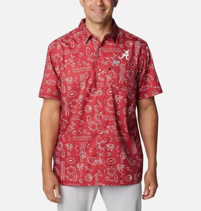 Cămașă pentru bărbați Collegiate PFG Super Slack Tide™ – Alabama